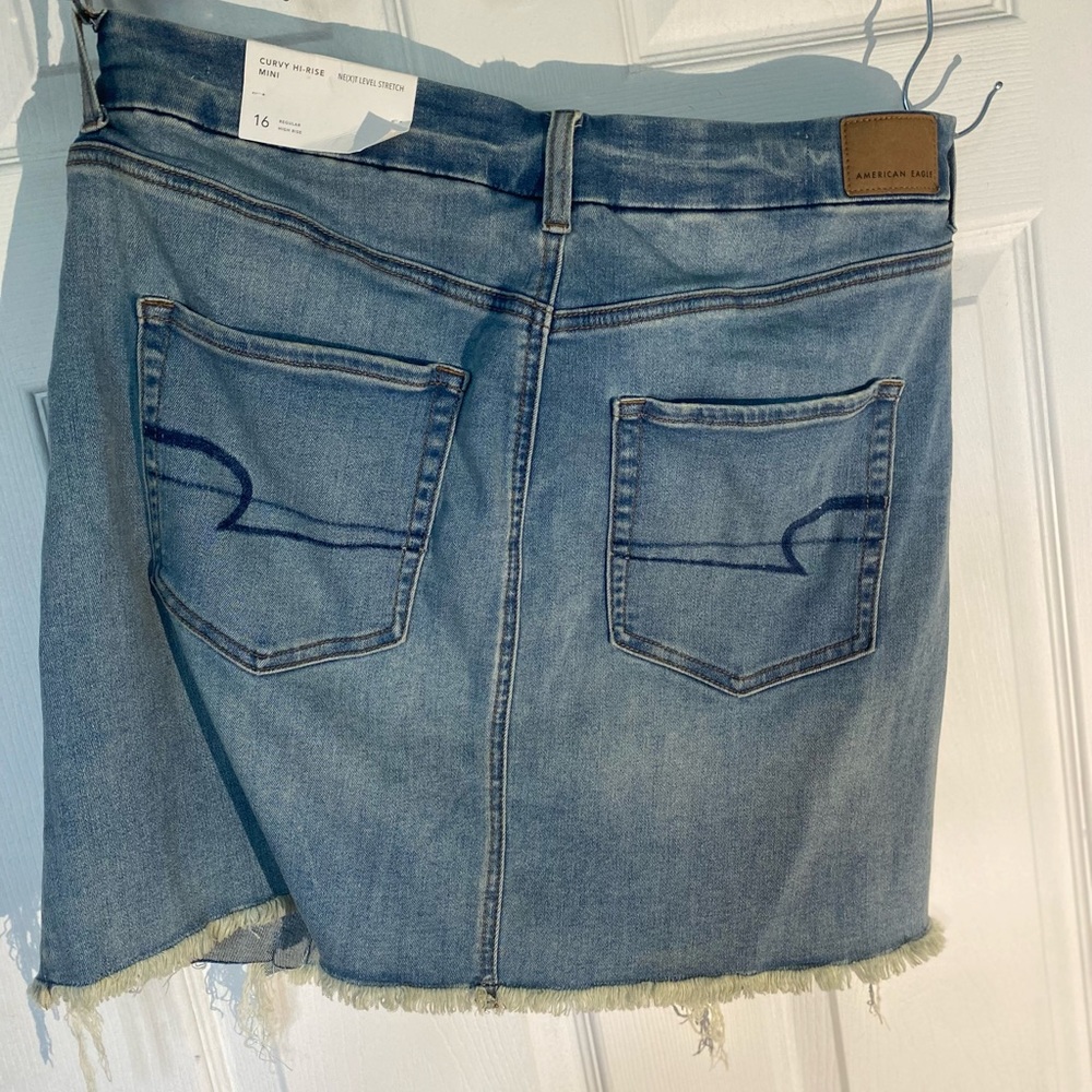 american eagle jean skirt - Picture 2 of 2